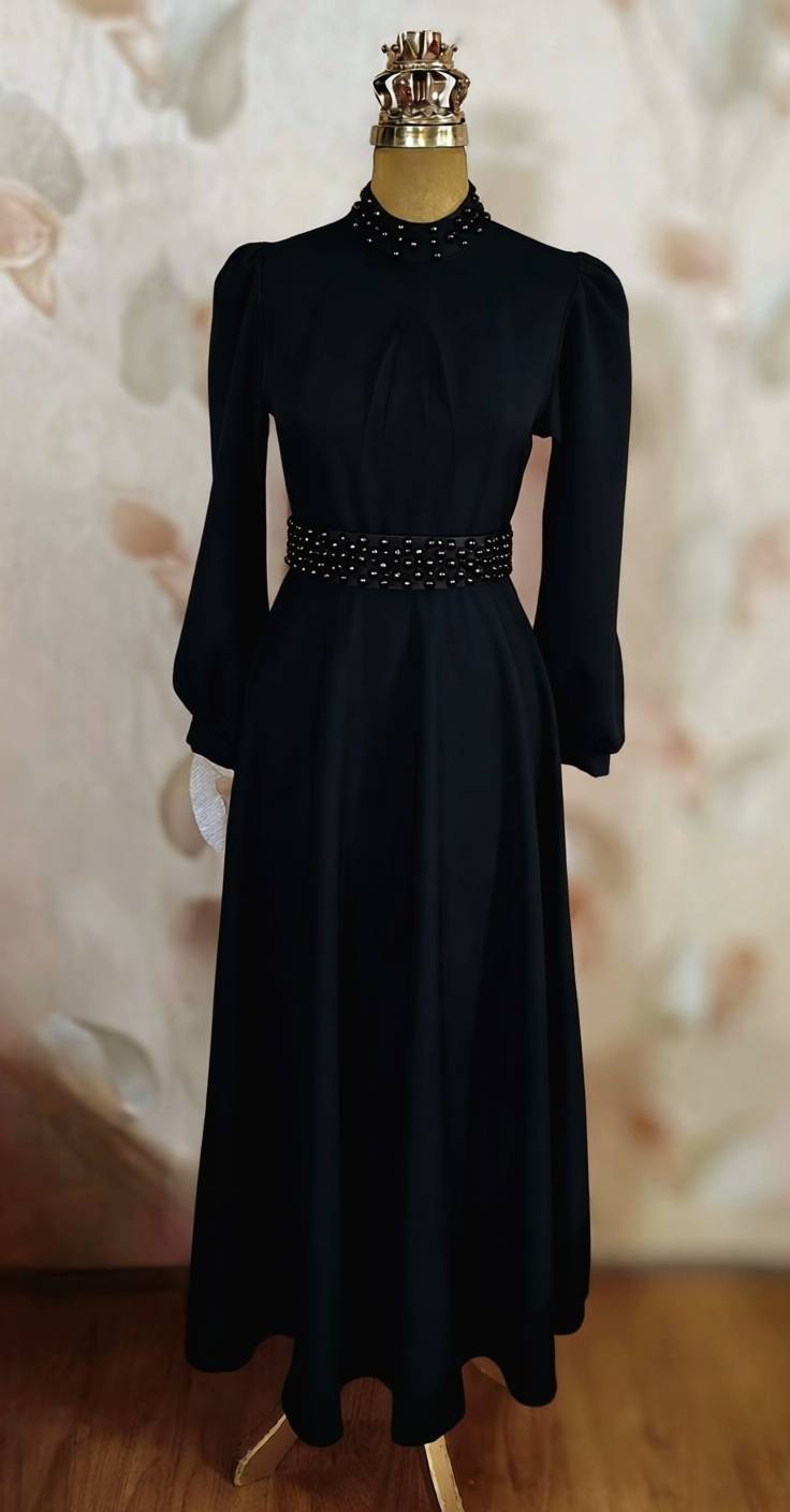 پیراهن تینا مرواریدی کامت زنانه مجلسی تنخور