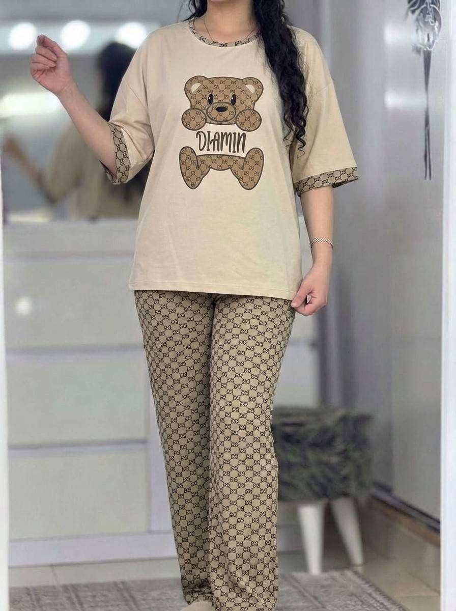 ست راحتی گلکسی پنبه مدل نسترن F