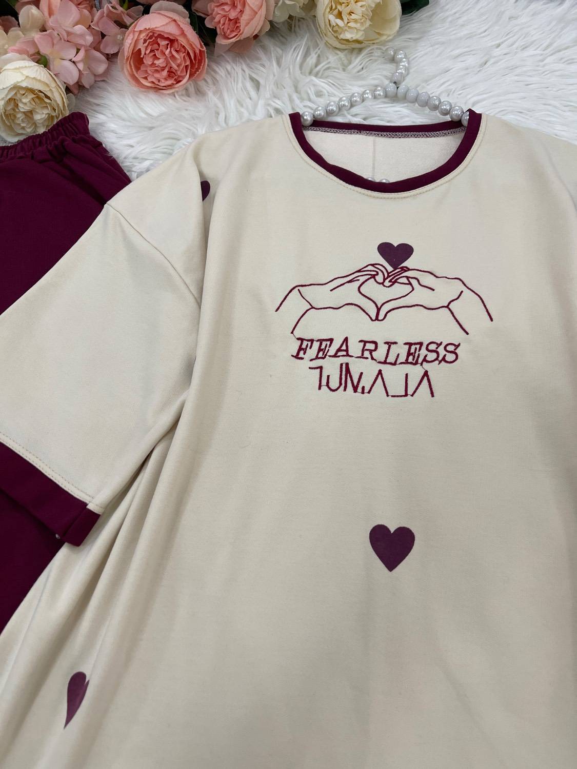 ست گلکسی پنبه درجه 1 مدل fear less F