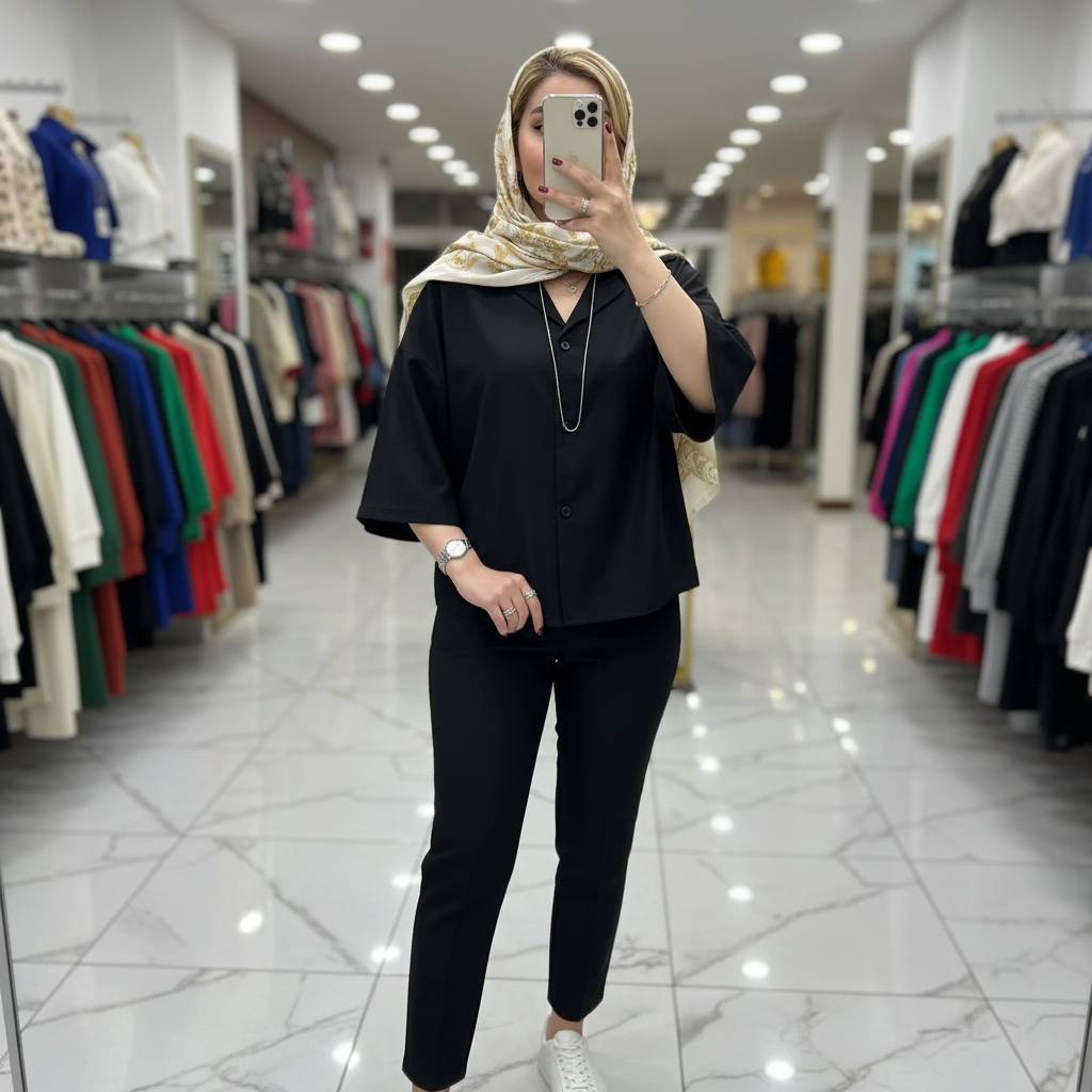 شومیز لنین باکسی N