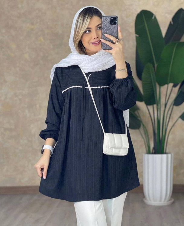 تونیک زنانه مدل کراش رویا F - طراحی شیک - آروما فشن