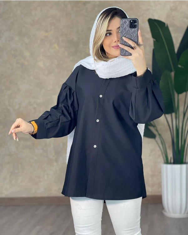 شومیز زنانه مدل بهار F - طراحی شیک - آروما فشن