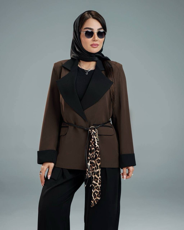 ست کت شلوار زنانه مدل زیبا - کیفیت عالی - آروما فشن
