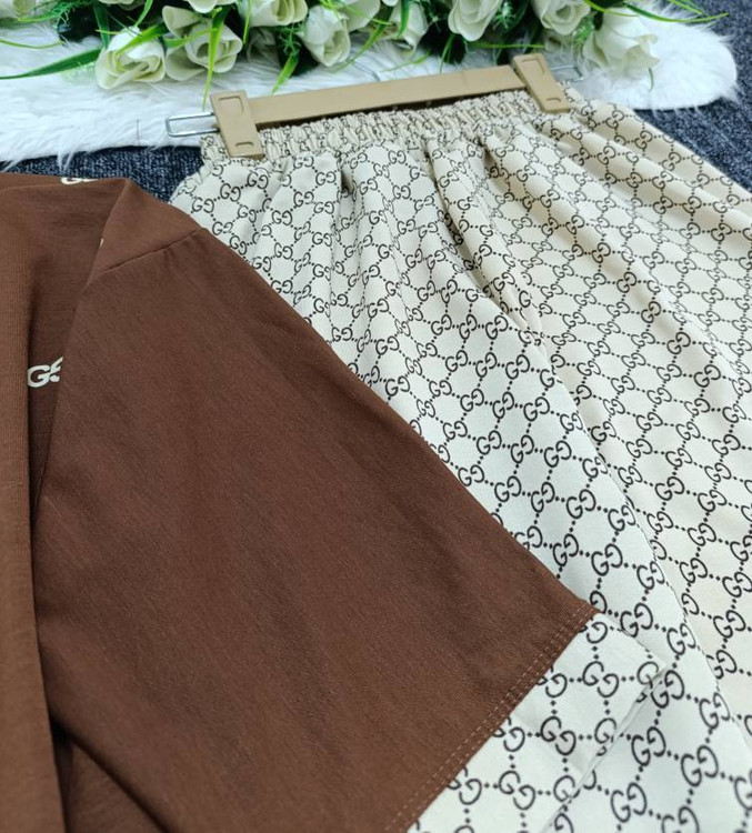 ست راحتی زنانه مدل گوچی - جنس پنبه - آروما فشن
