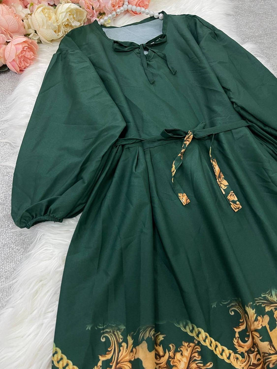 پیراهن زنانه مدل ساحلی جنس بوگاتی درجه ۱ گرم بالا F - تصویر 2 - پیراهن زنانه