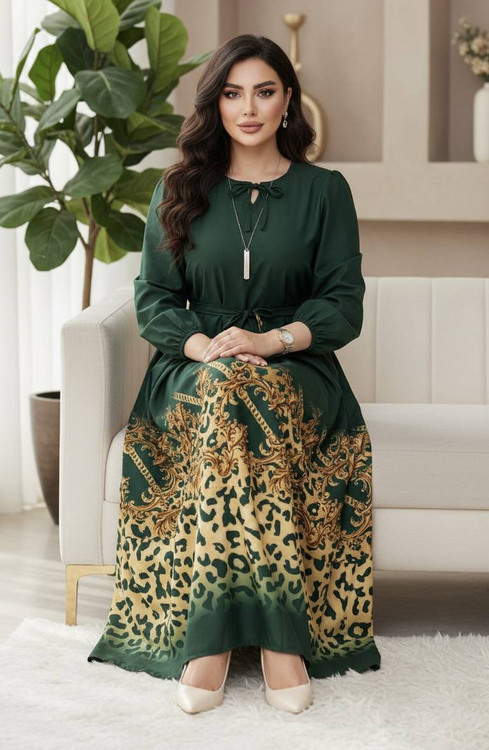 پیراهن زنانه مدل ساحلی جنس بوگاتی درجه ۱ گرم بالا F - تصویر 14 - پیراهن زنانه