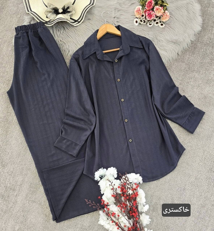 ست مانتو شلوار بیسکویتی مدل مراکشی جنس درجه ۱ F آرومافشن - مانتو کتی و ستهای مجلسی زنانه🧥✨
