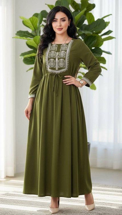 پیراهن زنانه مدل ساحلی جنس نخی وارداتی درجه ۱ بسیار خنک - پوشاک زنانه (مانتو، شومیز، شلوار، سارافون) 👗
