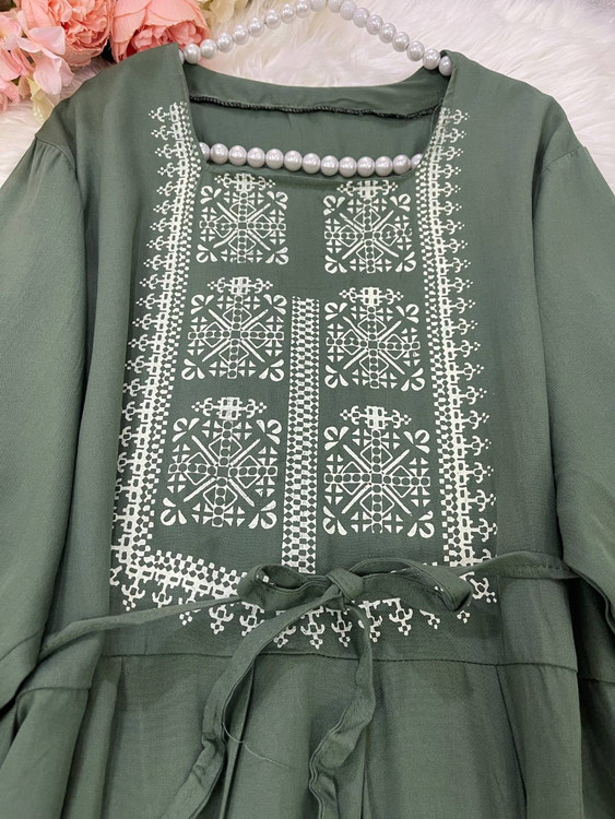 پیراهن زنانه مدل ساحلی جنس نخی وارداتی درجه ۱ بسیار خنک - پوشاک زنانه (مانتو، شومیز، شلوار، سارافون) 👗