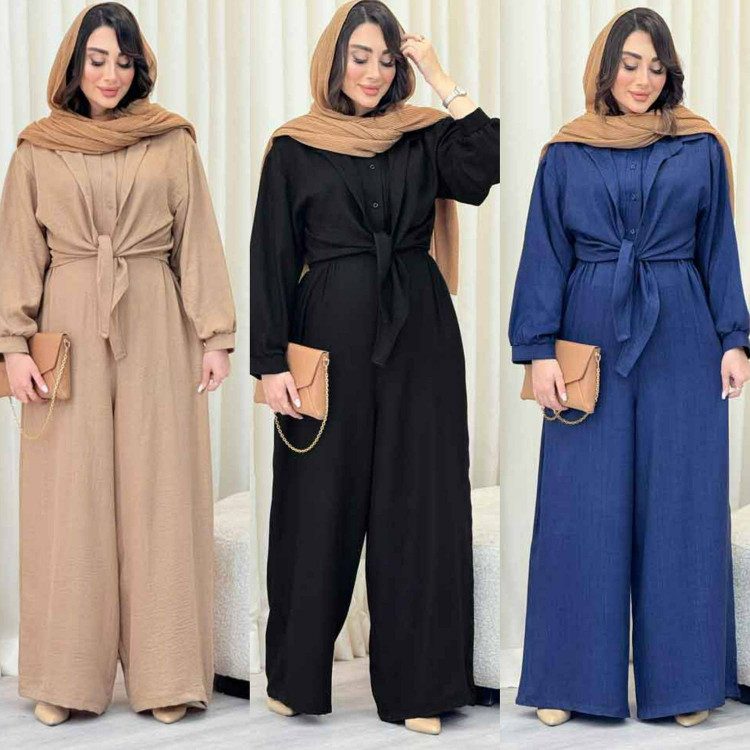 خرید مدل نوژان ست شومیز و اورال شانتون با کیفیت رنگ زرشکی در فروشگاه پوشاک آروما فشن با قیمت عالی و ارسال فوری5