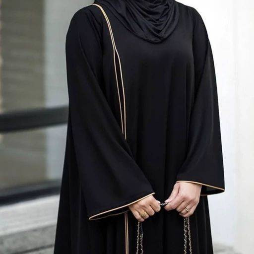 عبا زنانه مدل نرگس مغزی دوزی جنس الیزه درجه ۱