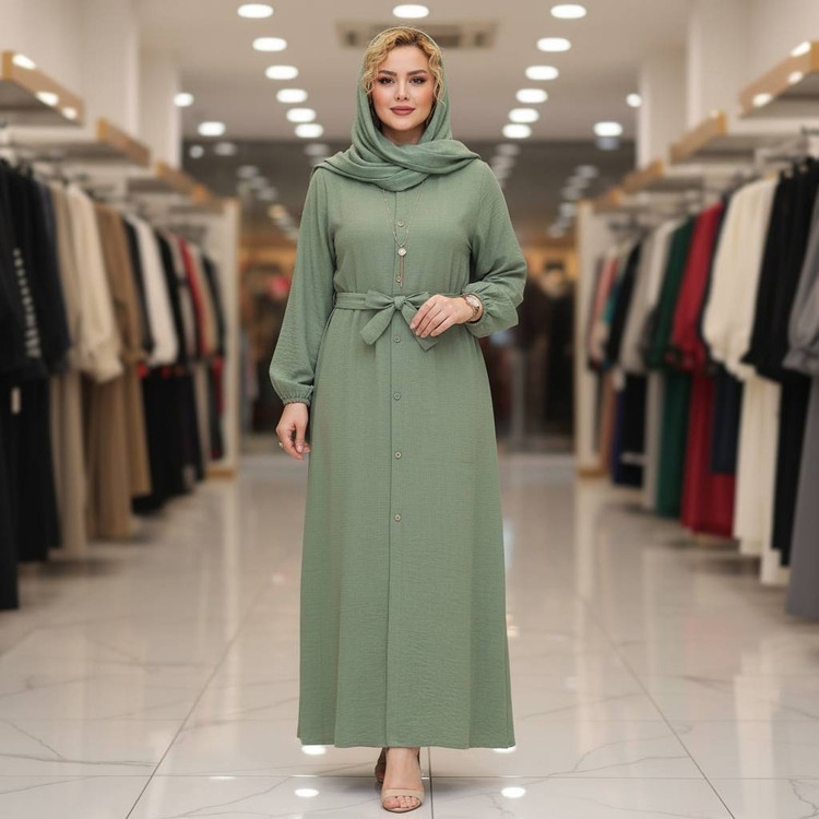 مانتو بلند دنیا جنس درجه 1 F - تصویر محصول