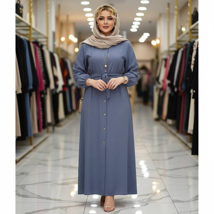 مانتو بلند دنیا جنس درجه 1 F - تصویر محصول
