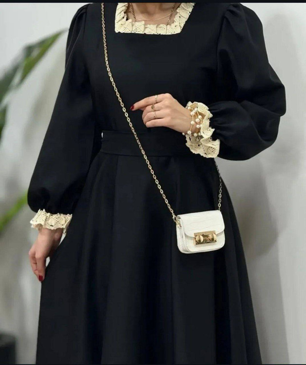 پیراهن زنانه مدل وانیا F جنس مازراتی اعلا ارومافشن - تصویر محصول
