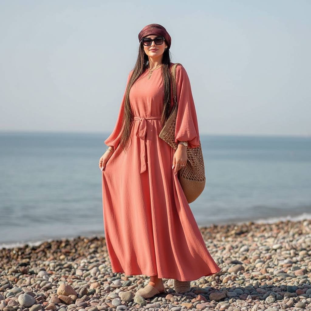 پیراهن ساحلی زنانه مدل آنا 🌻 جنس  ابرو بادی درجه ۱🌻 مشابه صوفیا Rad با کیفیت بالا با بهترین کیفیت مستقیما از تولیدی(فروش تک و عمده آرومافشن)