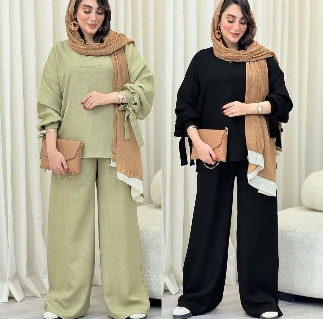 ست شومیز شلوار زنانه مدل رستا rad✨ جنس صوفیا گرم بالا درجه1✨  با بهترین کیفیت مستقیما از تولیدی(فروش تک و عمده آرومافشن)