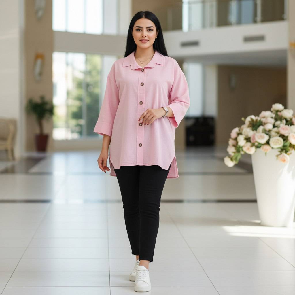 مانتو زنانه با کسی مدل ستایش ara✅ جنس لنین پنبه بدون آبرفت درجه ۱✅ بابهترین کیفیت مستقیماازتولیدی ( فروش تک وعمده آرومافشن)