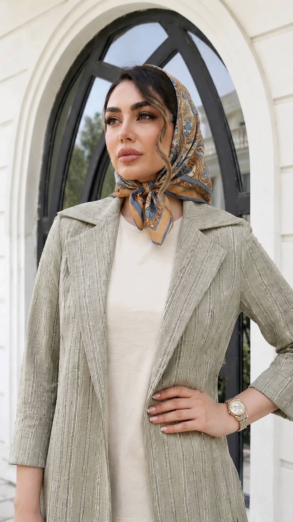 کت  زنانه مدل نورا🌻rad 🌈  جنس  ژاکارد برجسته ترک درجه ۱   با بهترین کیفیت  🤌 مستقیم از تولیدی، آروما فشن (تک و عمده)