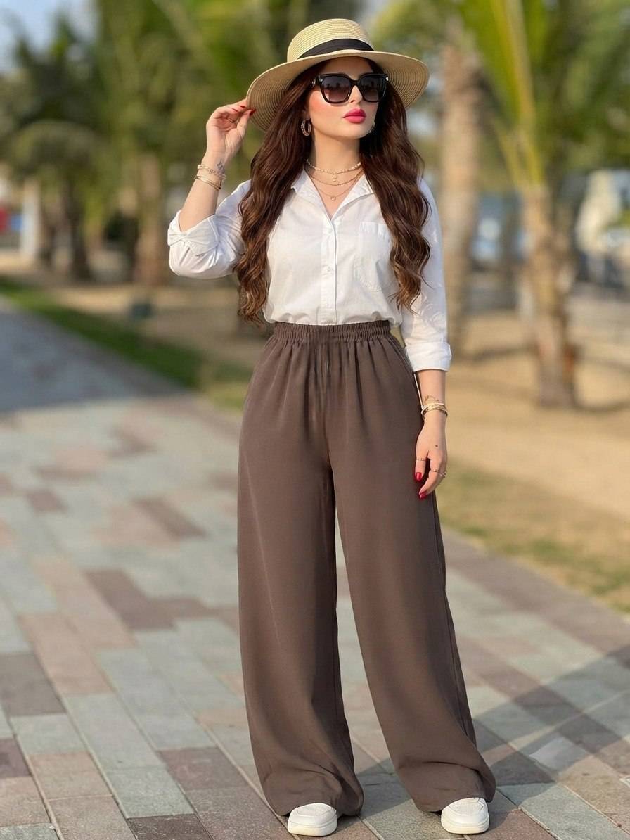 شلوار زنانه مدل کمر کش جنس مورگان درجه ۱ کاملا لخت و لطیف با بهترین کیفیت مستقیما از تولیدی (فروش تک و عمده آرومافشن)ane