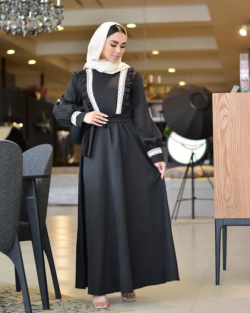 عبا زنانه مدل ماهور 🌙 ek 💎 جنس صوفیا  درجه ۱ با بهترین کیفیت 🤌 🤌 مستقیما از تولیدی(فروش تک و عمده آرومافشن)