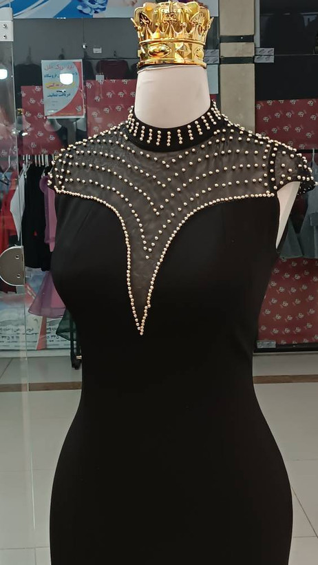 لباس مجلسی شیک زنانه مدل مروارید جنس کرپ دالقیچ✨ درجه ۱ ✨بسیار باکیفیت 💎 سلطنتی و لاکچری💎 مناسب مجالس و مهمانی های خاص مستقیما از تولیدی( فروش تک و عمده آرومافشن )