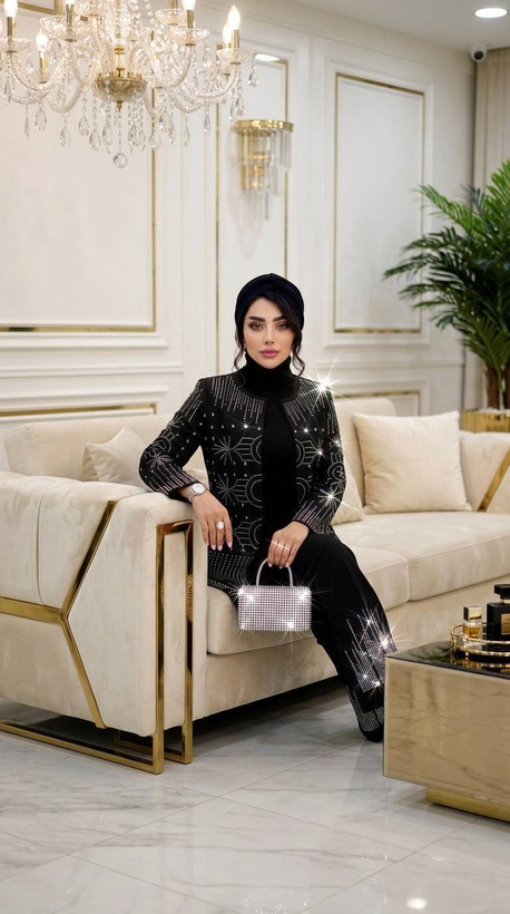 ست مانتو شلوار مجلسی زنانه مدل آتش (شراره)rad✅️ جنس مازراتی گرم بالا درجه1 ✅️با بهترین کیفیت مستقیما از تولیدی(فروش تک و عمده آروما فشن)