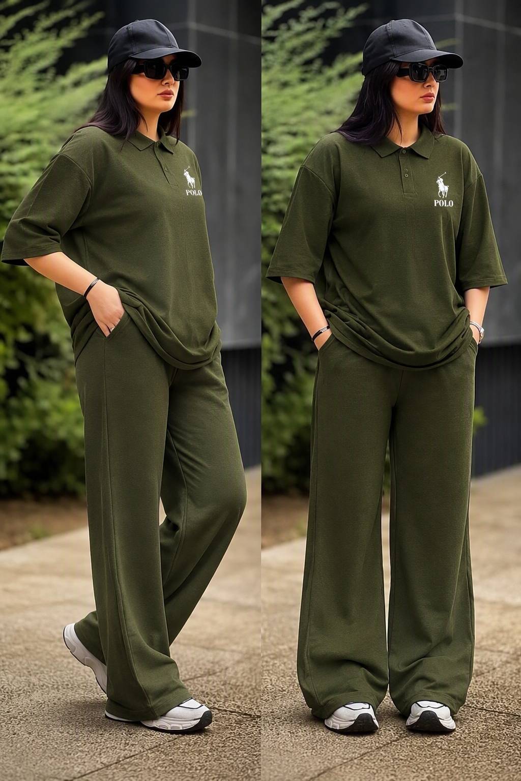 ست پولوشرت شلوار زنانه مدل polo🌈جنس گلکسی نخ پنبه اعلا درجه ی 1 با لطافت بالا 🌺mod🌱با بهترین کیفیت 🤌 مستقیم از تولیدی( فروش تک وعمده در آروما فشن)