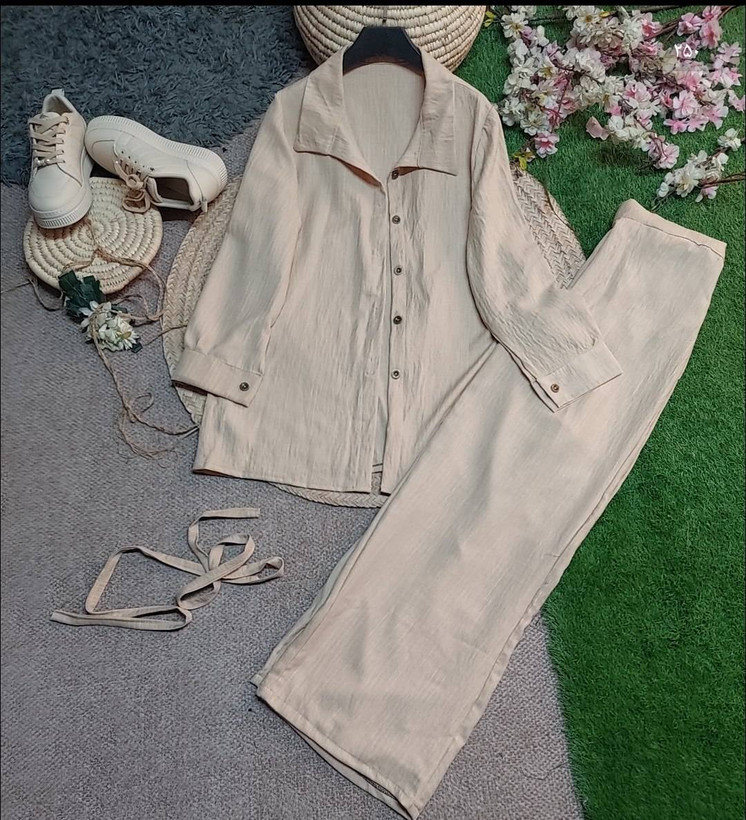 ست سه تیکه زنانه سیلام🌱 ek💕 جنس آبشاری درجه 1✅ با بهترین کیفیت 🤌 🤌 مستقیما از تولیدی(فروش تک و عمده آرومافشن)