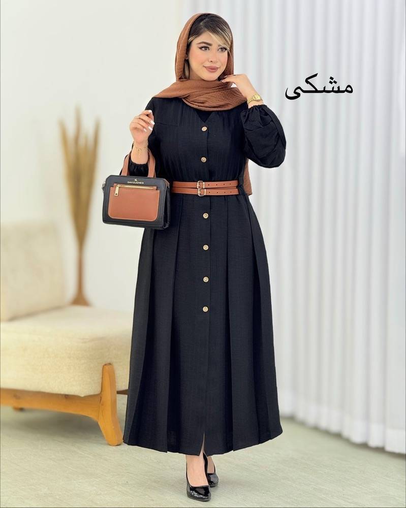 مانتو بلند زنانه مدل دو کمر بندی☘️ ek 🪷جنس بابوس درجه ۱ با بهترین کیفیت 🤌 🤌 مستقیم از تولیدی (فروش تک و عمده)