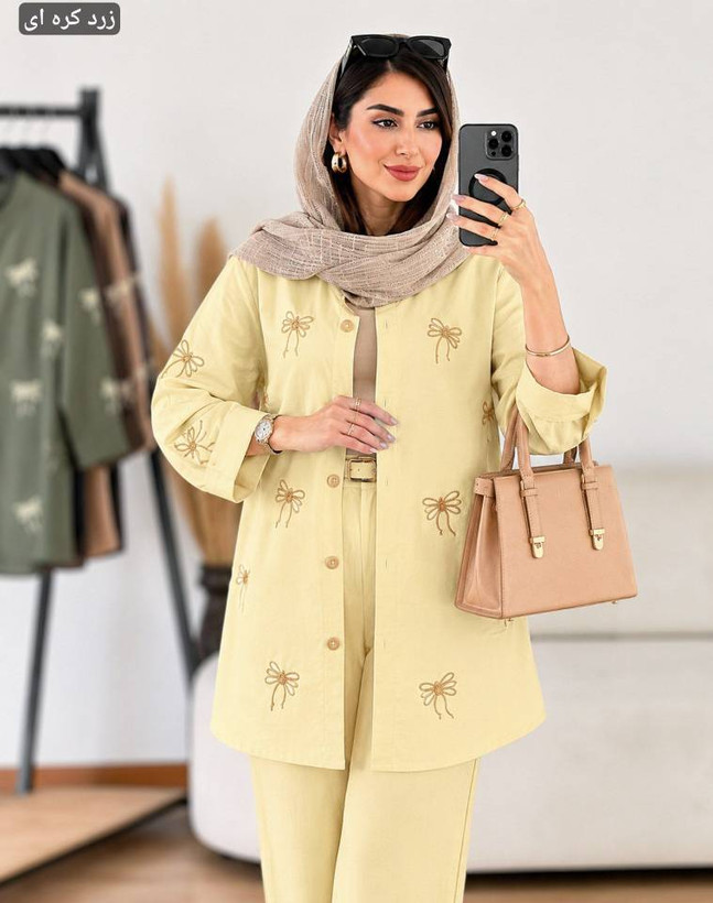 مانتو زنانه مدل کتان چیترا🌟 shb🌱جنس کتان پنبه ای وارداتی ترک ،پاپیون گلدوزی شده درجه 1، با بهترین کیفیت مناسب فصل مستقیما از تولیدی (فروش تک و عمده آرومافشن)