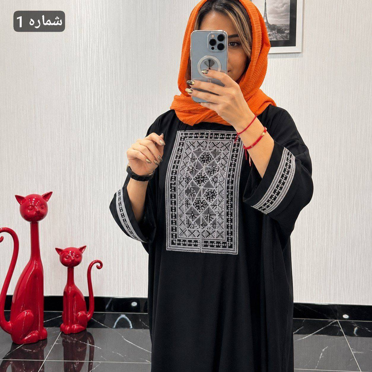 مانتو عبایی زنانه مدل سمیرا🌺shb🐞 جنس کرپ اسکاچی و کتیبه تافته درجه 1 با کیفیت بالا مستقیما از تولیدی (فروش تک وعمده آرومافشن)