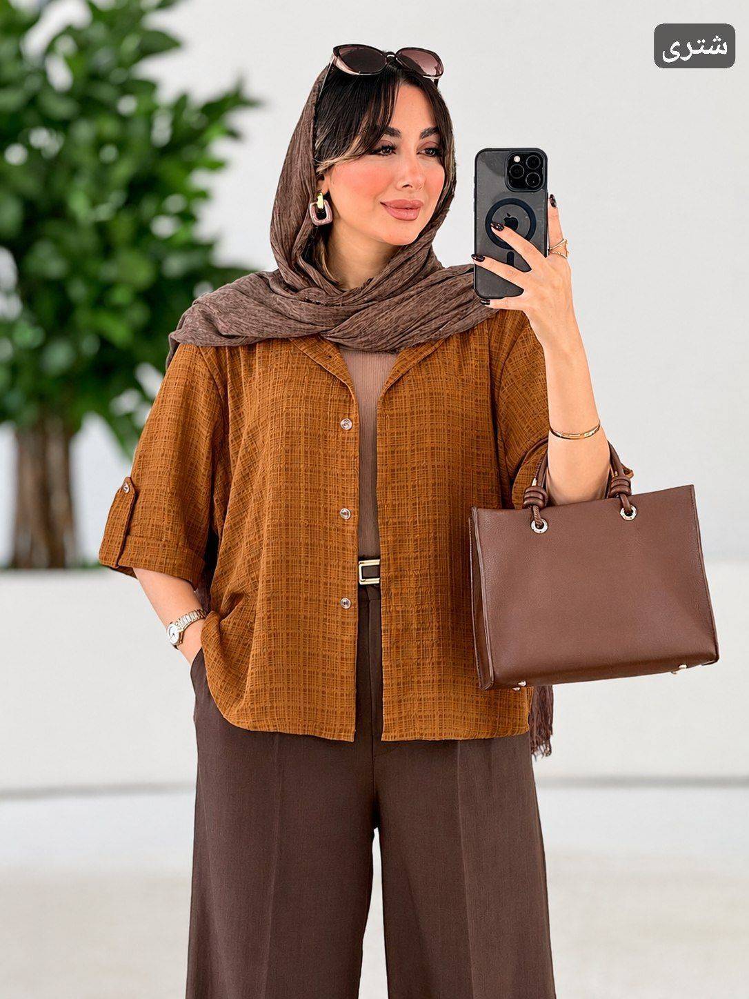مانتو زنانه مدل برکه shb✅️جنس ژاکارد شیشه ای اعلا درجه 1✅️ با بهترین کیفیت مناسب فصل مستقیما از تولیدی  (فروش تک و عمده آرومافشن)