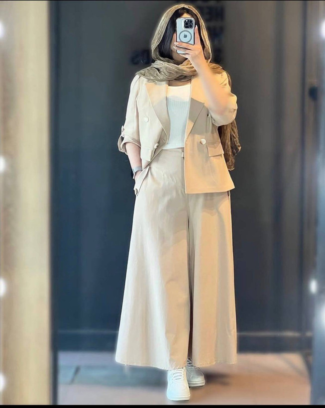 کت و شلوار زنانه مدل سوگل rash 🌱جنس لنین نچرال درجه 1 ✅، با بهترین کیفیت مستقیما از تولیدی (فروش تک وعمده در آروما فشن)