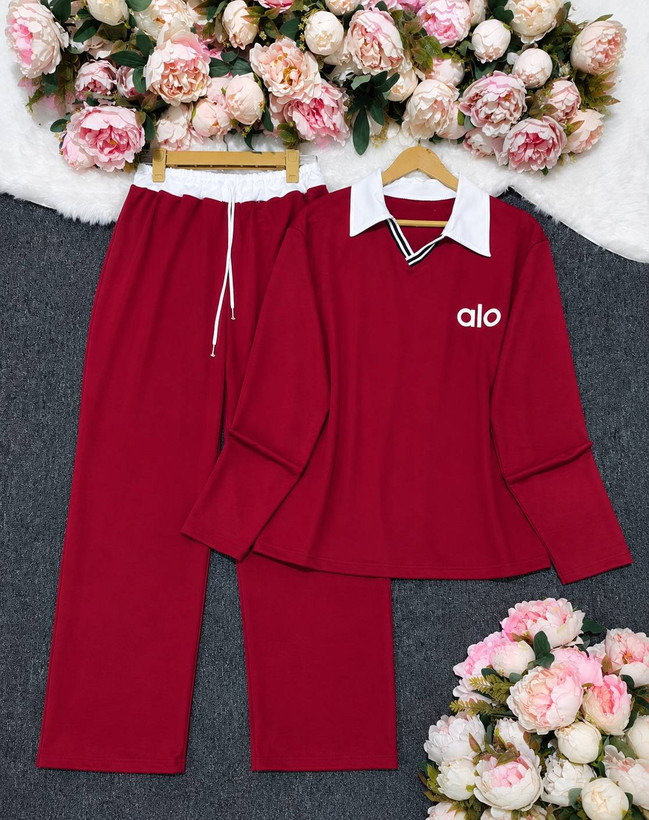 ست زنانه مدل aloکالج 🌹 جنس گلکسی نخ پنبه درجه ی 1 ✅ برند mod با لطافت بالا و بهترین کیفیت مستقیما از تولیدی (فروش تک و عمده آرومافشن)