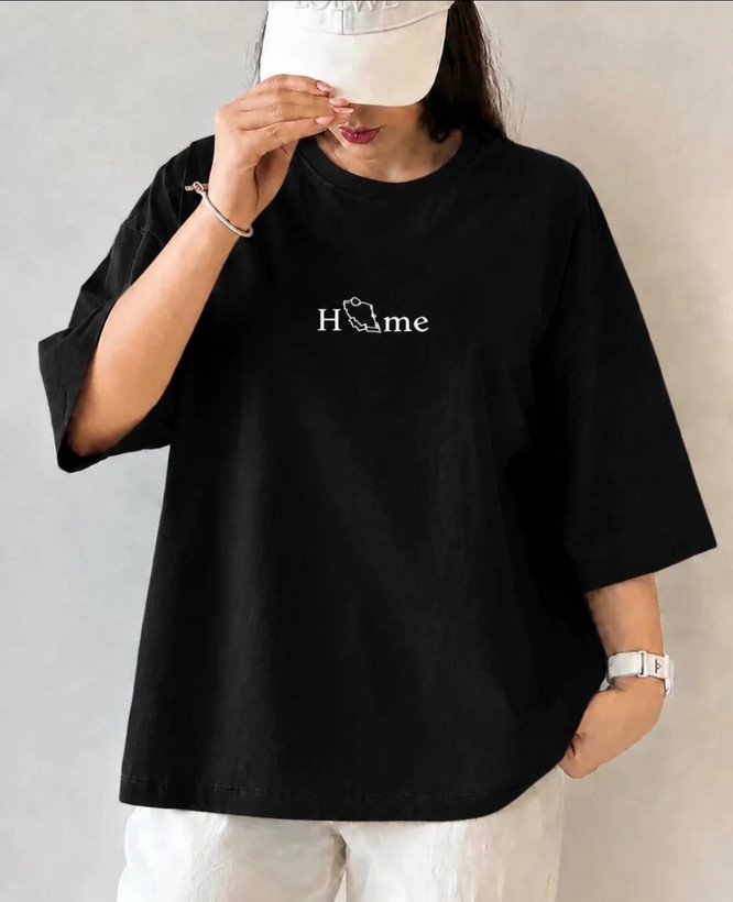 تیشرت زنانه مدل نقشه ایران Home🇮🇷✨ جنس نخ پنبه درجه ۱ ✅با بهترین کیفیت مستقیما از تولیدی (فروش تک و عمده آرومافشن) rash