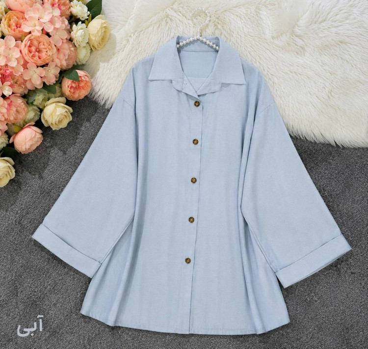 شومیز زنانه مدل تنسل پری tet1✅️جنس تنسل پری درجه 1✅️ با بهترین کیفیت مناسب فصل مستقیما از تولیدی (فروش تک و عمده آرومافشن)