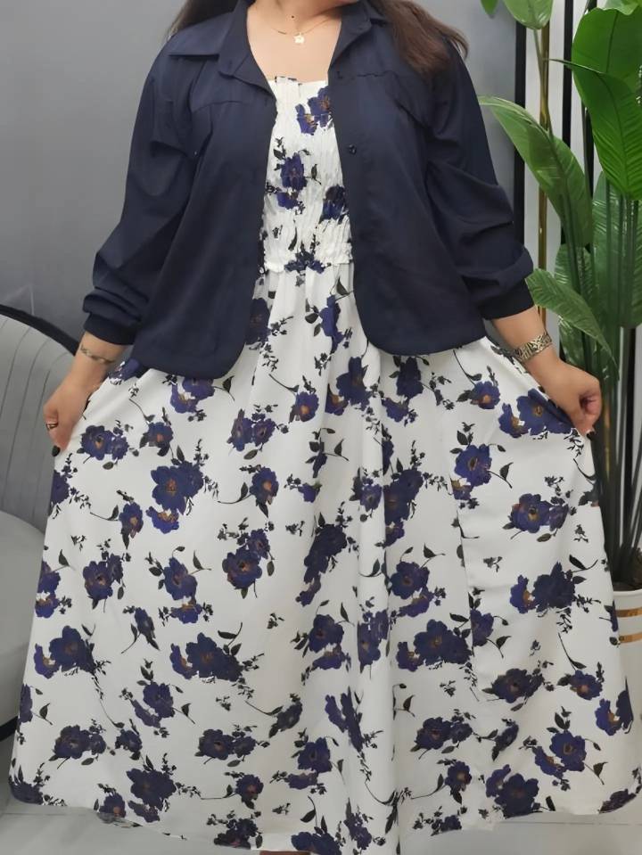 ست کت سارافون زنانه مدل دیبا ek 🌱جنس سارافون بوگاتی درجه ۱ 🌺جنس کت صوفیا اعلا ✅ با بهترین کیفیت مستقیما از تولیدی(فروش تک و عمده آرومافشن)