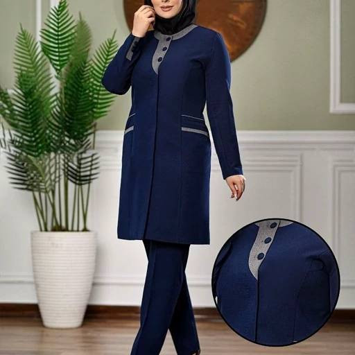 ست مانتو شلوار اداری زنانه مدل نیکا asad✅️جنس پرشیا پرومکس درجه1✅️ با بهترین کیفیت مستقیما از تولیدی(فروش تک و عمده آروما فشن)