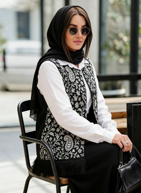 وست زنانه مدل ترمه ane✅ جنس تافته درجه ۱✅ با بهترین کیفیت مستقیما از تولیدی (فروش تک و عمده آرومافشن)