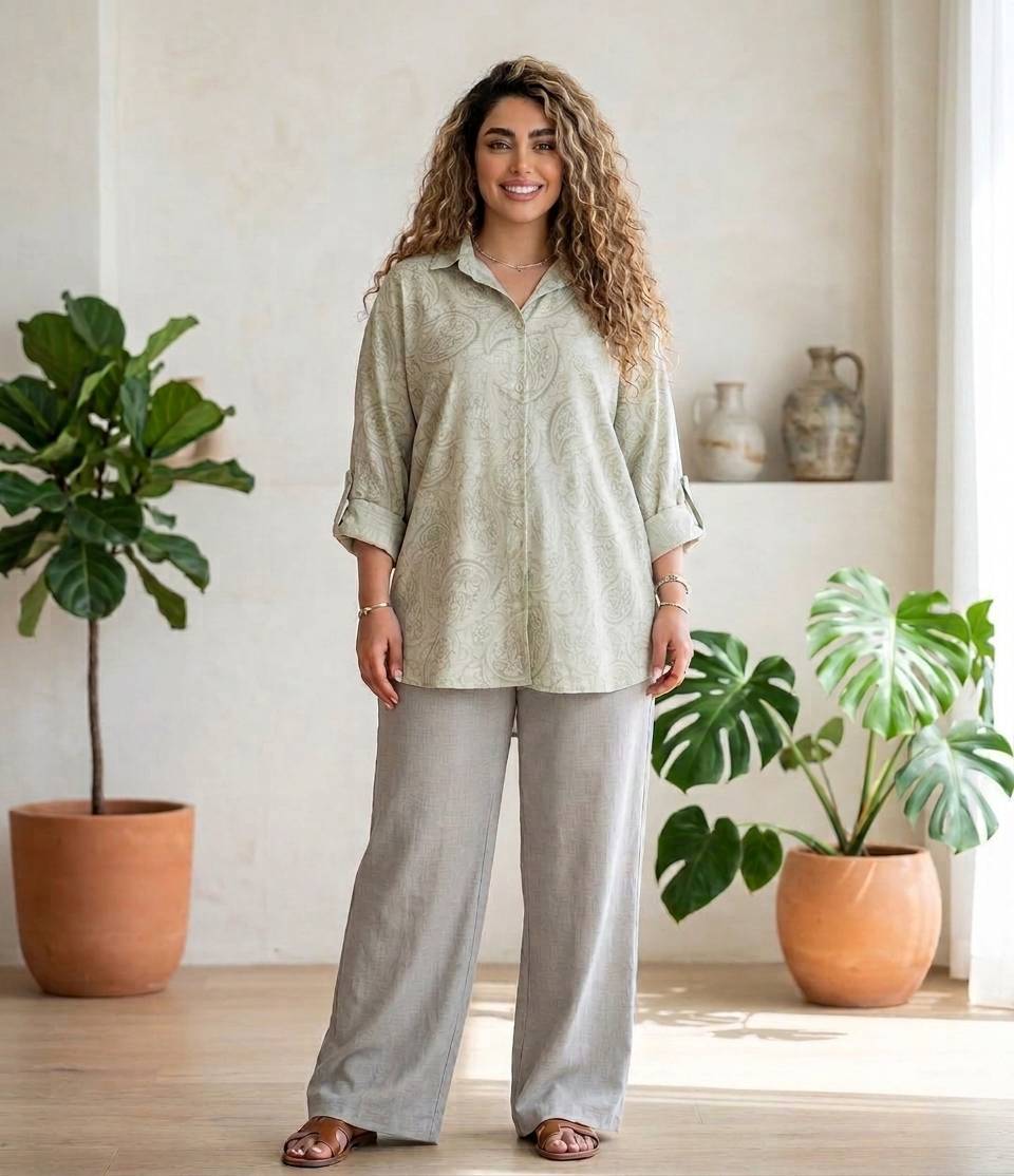 ست مانتو شلوار زنانه ara ✅️جنس شانتون صوفیا درجه1✅️  با بهترین کیفیت مستقیما از تولیدی(فروش تک و عمده آروما فشن)