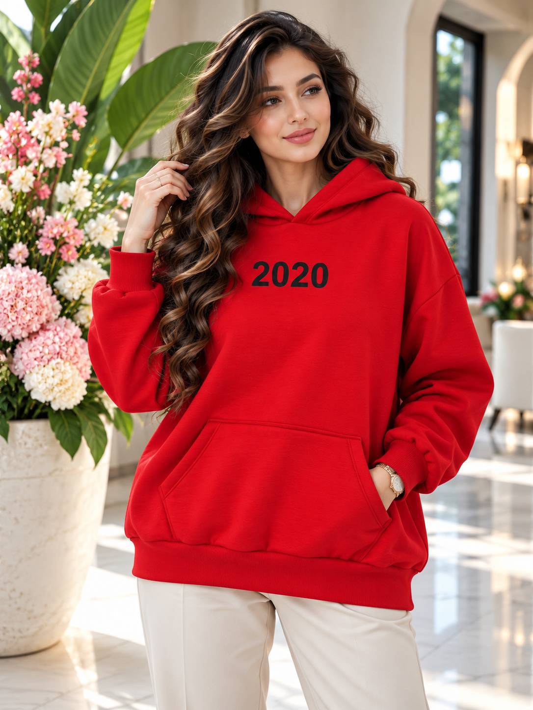 هودی گرم و ترند و شیک اسپرت2020 mod🍂جنس دورس سه نخ داخل کرک درجه 1✅️با بهترین کیفیت مستقیما از تولیدی (فروش تک و عمده آرومافشن)
