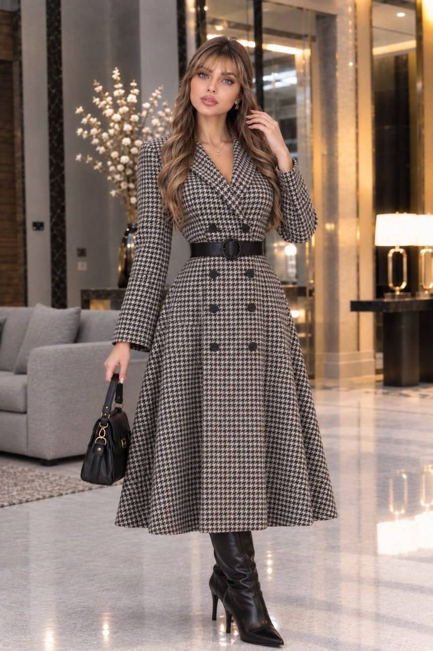 🍂پالتو گرم ، ترند و زیبا زنانه مدل نارینrad✅ جنس پیچازی پشمی گرم بالادرجه ۱ ✅با بهترین کیفیت مستقیم از تولیدی (فروش تک و عمده)